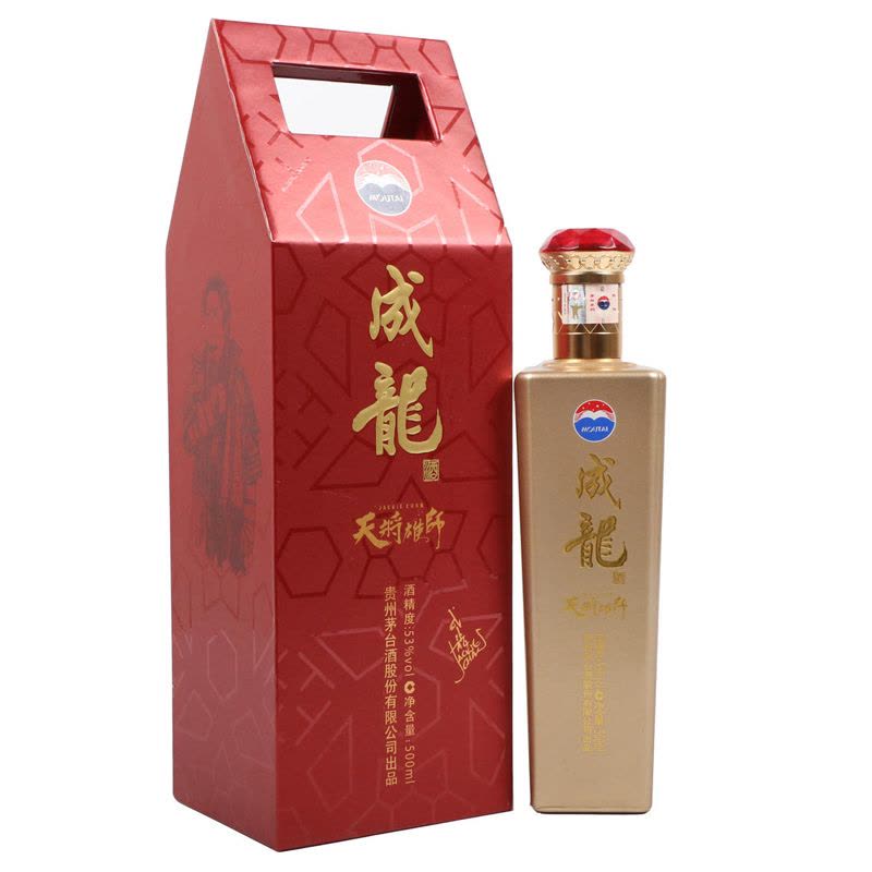 貴州茅台酒 成龍 2012年 酒五星 53％ 未開栓 中国酒 2012年