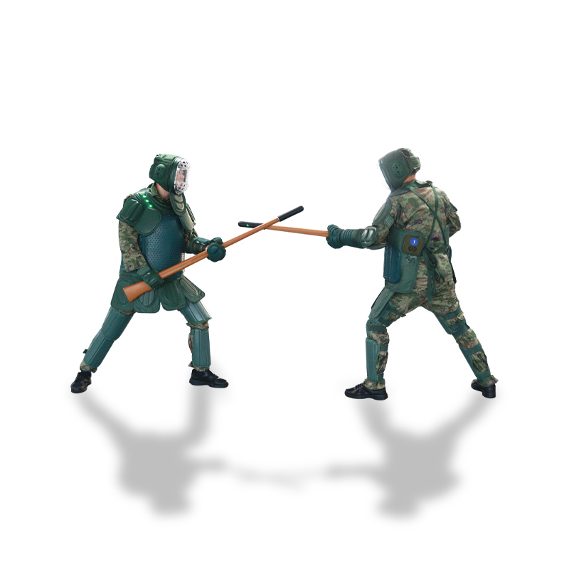 LJYZN单兵刺杀训练考评系统对刺综合练习考评系统推刺对抗练习考评系统刺杀训练对抗感应护具考核系统高清大图