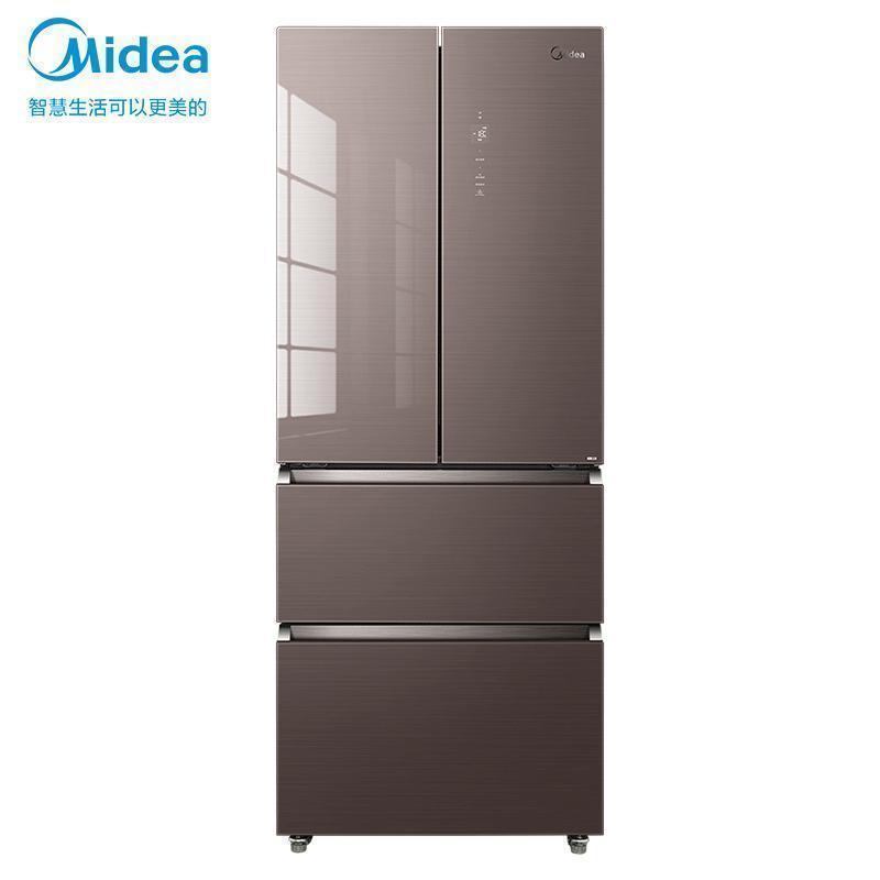 bcd-400wfgpzm(e)[就近仓发]美的(midea)400升 多门电冰箱 双变频节能