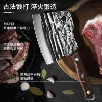 张小泉锻打砍骨斧加厚加重商用家用专业砍剁大骨砍刀官方正品8138