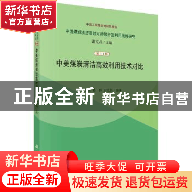 正版 中美煤炭清洁高效利用技术对比 李文英,易群,谢克昌编著图片