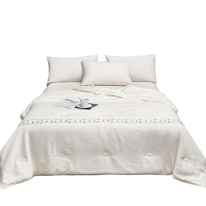 金丝莉(KINTHERI) 繁花织锦蚕丝被JB-1376 150×210cm(NM)