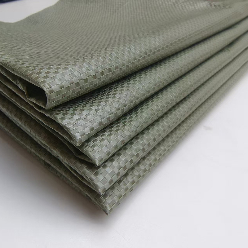 灰绿色编织袋高清大图