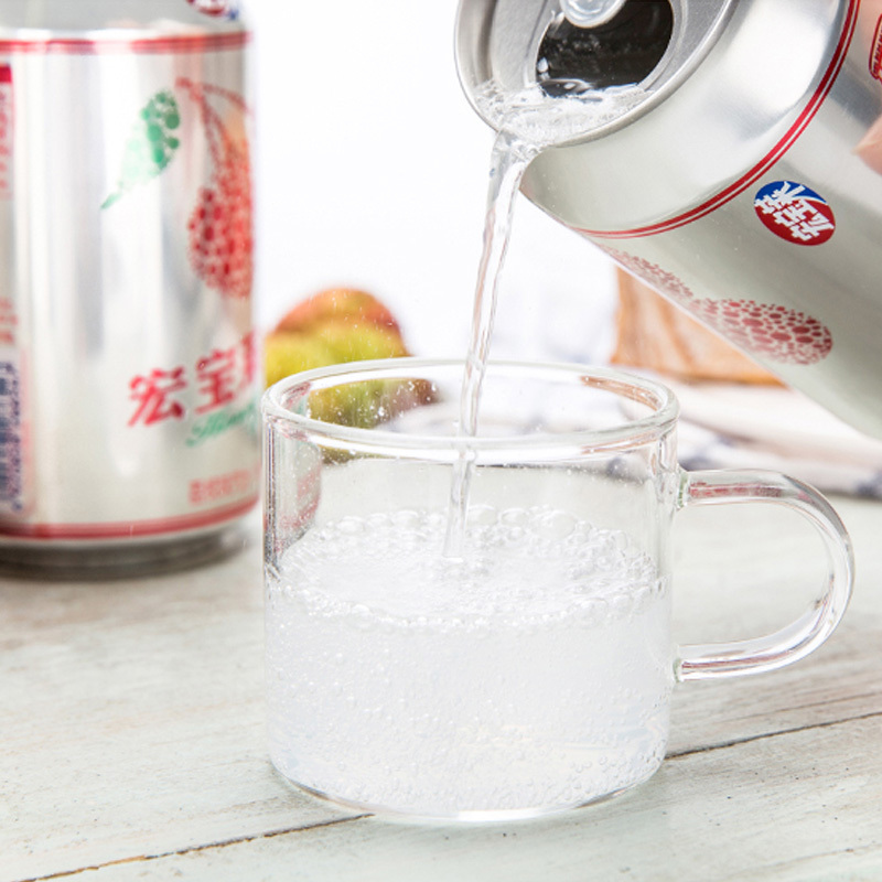 宏宝莱荔枝汽水330ml*6听易拉罐碳酸饮料童年回忆网红饮料东北特产