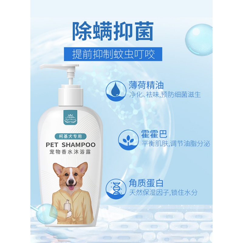 狗狗沐浴露柯基成犬幼犬专用杀螨留香洗澡液宠物香波浴液用品高清大图