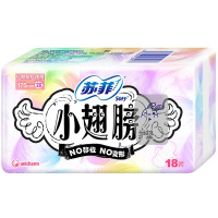 苏菲小翅膀无香棉柔卫生护垫经期前后使用175mm18片10包