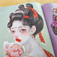 [正版]出版社颜色 星级质感少女插画图鉴 gua老师画集册唯美少女插画临摹画册gua老师个人作品集CG漫画人物绘画动漫