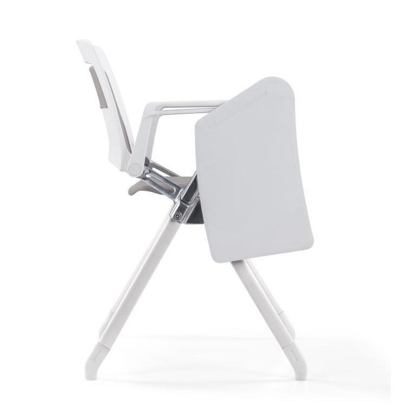 永格培训椅子带写字板会议室椅桌椅一体学生会议桌椅堆叠轻便办公椅