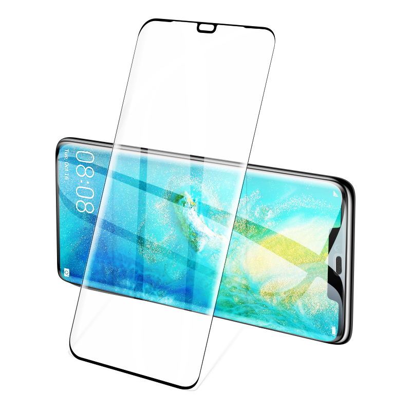 适用华为Mate 20pro 钢化膜 mate20 pro全屏钢化膜 曲面贴合 钢化玻璃 手机贴膜 保护膜