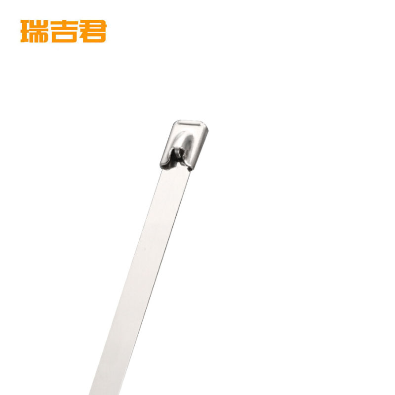 瑞吉君 304不锈钢扎带 12*800mm 50支 包高清大图