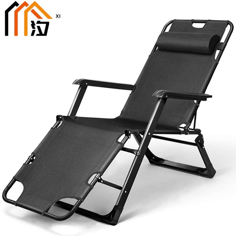 汐躺椅黑色把高清大图