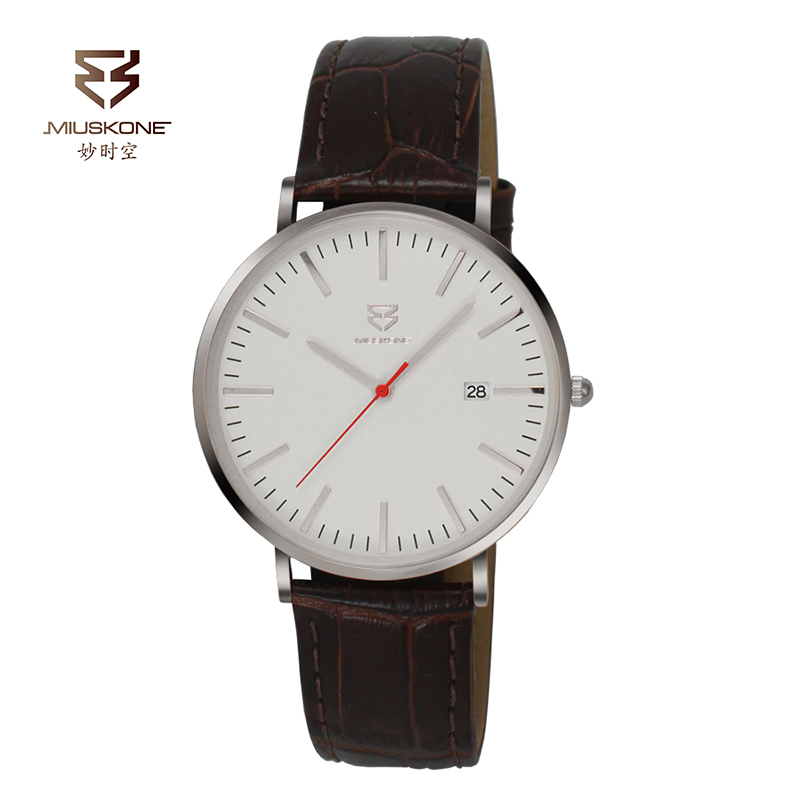 妙时空(MIUSKONE) 商务精英系列MS05A手表 钢色