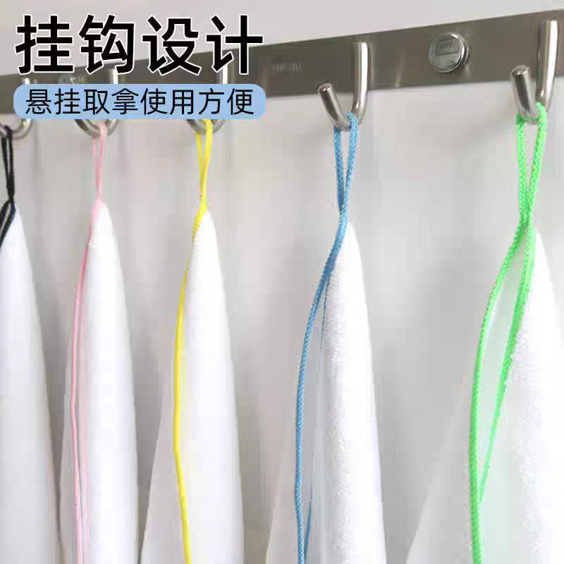 边框毛巾 绿边(35cm*35cm) 材质纤维 /条高清大图