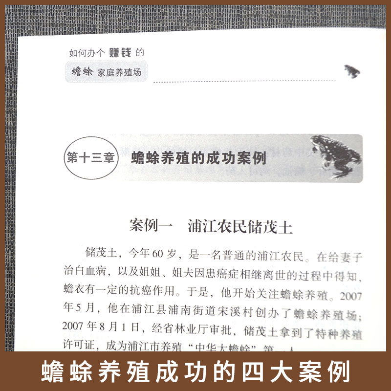 [醉染正版]如何办个赚钱的蟾蜍家庭养殖场 水产养殖书籍 药用蟾蜍高效养殖技术与疾病防治建厂 管理手册青蛙养殖书籍 青蛙养高清大图