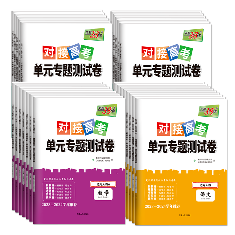 化学[人教版] 必修第二册 [正版]2024对接新高考单元专题测试卷高中数学物理化学生物语文英语政治历史高一高二选择性必