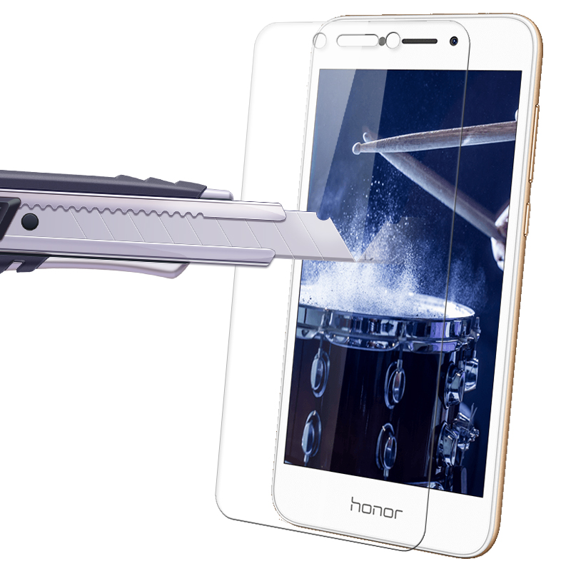 [买2送手机壳]轻万适用华为畅玩6a钢化膜huawei5.99英寸非全面屏贴膜honor全网通64gb高清大图