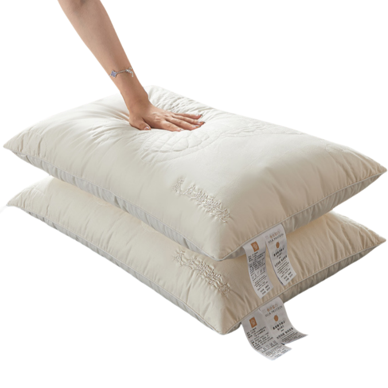 亿洛莱 蚕丝枕头 48*74cm 只高清大图