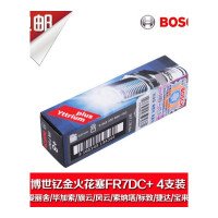 博世（BOSCH）钇金火花塞FR7DC+ 4支装(爱丽舍/毕加索/旗云/风云/索纳塔/标致/捷达/宝来)