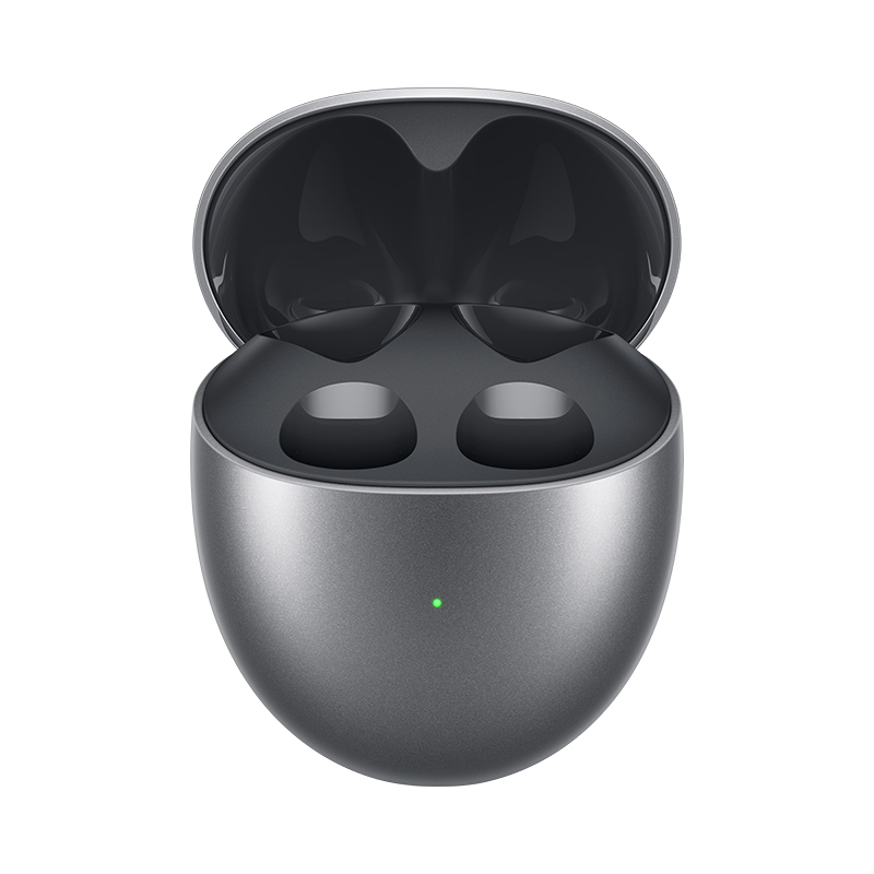 华为/HUAWEI FreeBuds 5 至臻版 冰霜银 真无线蓝牙运动耳机 无线充版 半入耳式 舒适降噪 超级快充