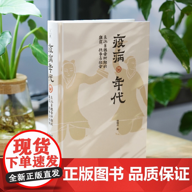 疫病年代:东汉至魏晋时期的瘟疫、战争与社会 知名历史学者袁灿兴 疫病如何塑造历史?古人怎样度过灾难?岳麓书社高清大图
