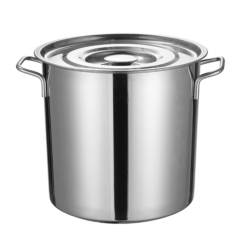 不锈钢汤桶不锈钢汤桶奶茶店专用煮珍珠汤锅商用大容量电磁炉燃气通用