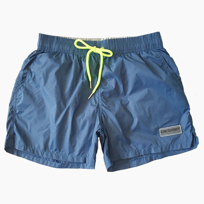 男士沙滩短裤 纯色泳裤宽松 海边度假沙滩裤轻薄面料舒适内衬潮牌