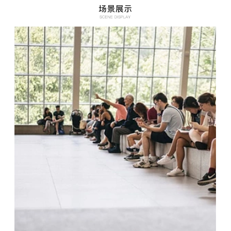 卫氏 商业地胶医院活动室商场机场高铁站地板防水PVC地胶大理石纹DA200【40平米】