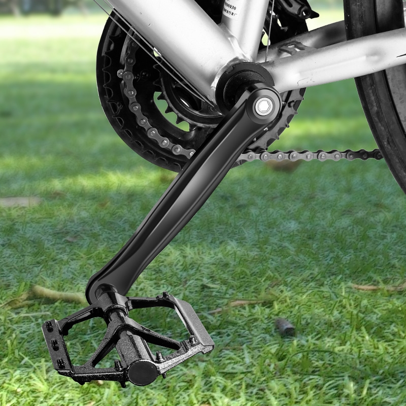 古达山地公路自行车脚踏曲柄左165mm儿童脚蹬连接杆方孔动感单车脚拐