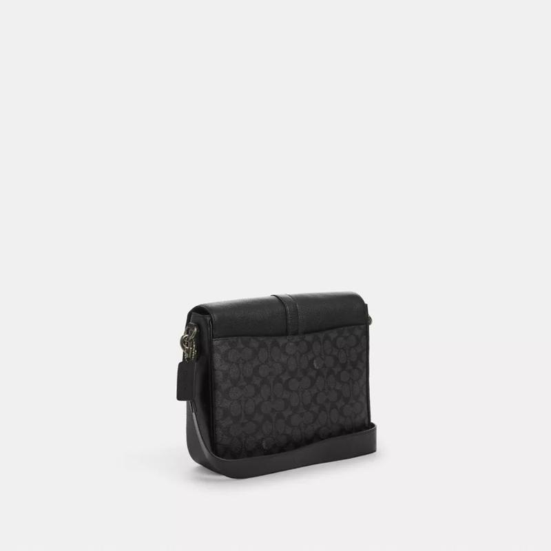 COACH/蔻驰多功能可调节电脑背包通勤手提商务休闲双肩包