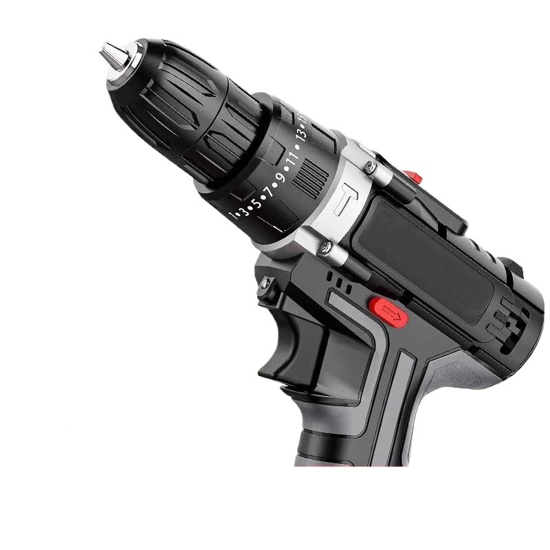 古达手电钻冲击钻转家用小手枪钻锂电工具多功能电锤充电式电动螺丝刀