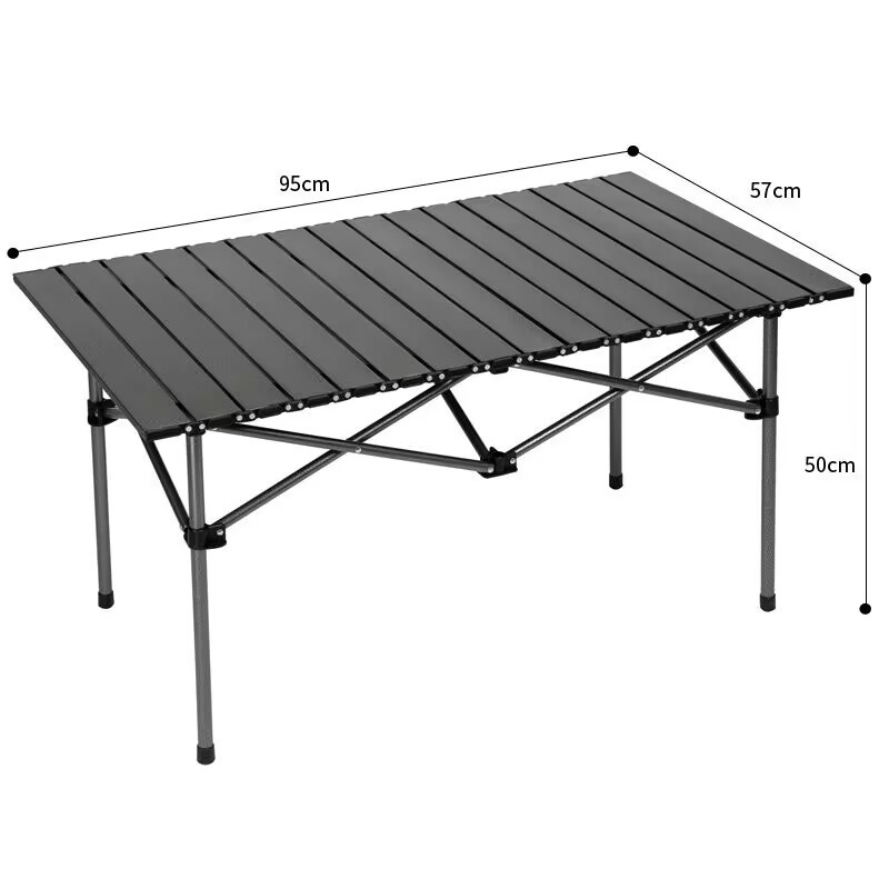 珂攸洋桌椅组合 折叠桌950*570*500mm张