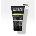 欧莱雅 (L'OREAL) 男士黑魔力净黑头3合1洁面膏 150ml