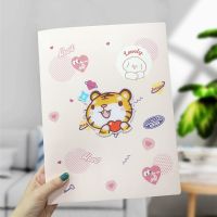 虎宝宝孕检收纳册报告单可爱孕妈妈产检便捷资料文件袋档案记录夹 粉色 无卡通(正反可放80张)
