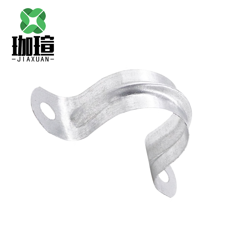 珈瑄 骑马卡加厚 铝合金离墙码不锈钢线管骑马卡管夹 DN32 个高清大图