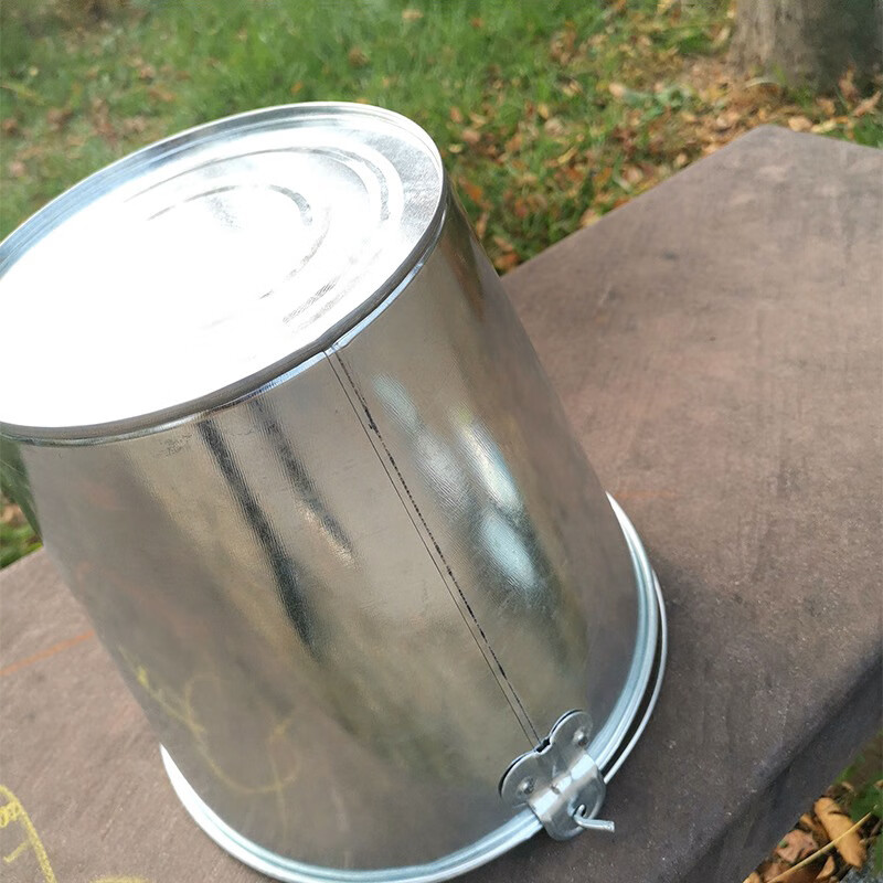 册宣 不锈钢铁桶φ(260~280)*200mm(±10mm)高清大图