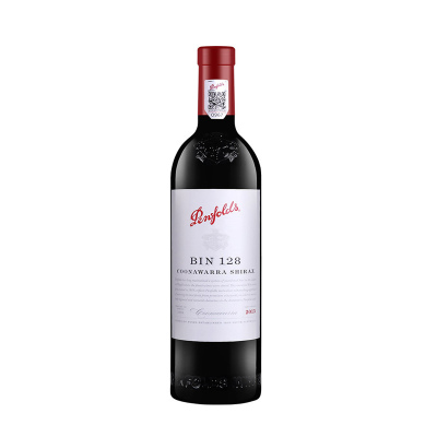 澳洲原瓶进口 penfolds奔富酒窖128设拉子干红葡萄酒 750ml 单瓶(新老包装随机发货)