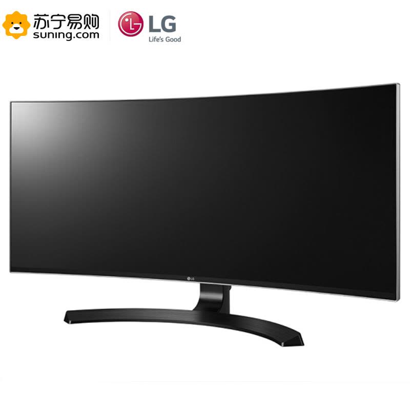 LG 34UC88-B 34英寸21:9曲面宽屏 QHD 2K高分辨率 IPS屏 sRGB99% FreeSync 升降底座 低闪屏滤蓝光显示器图片