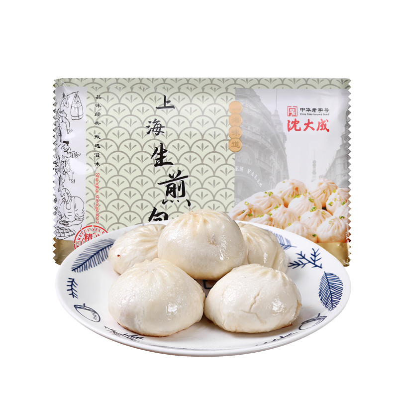 沈大成上海生煎包300g早餐食品包子速冻食材参数