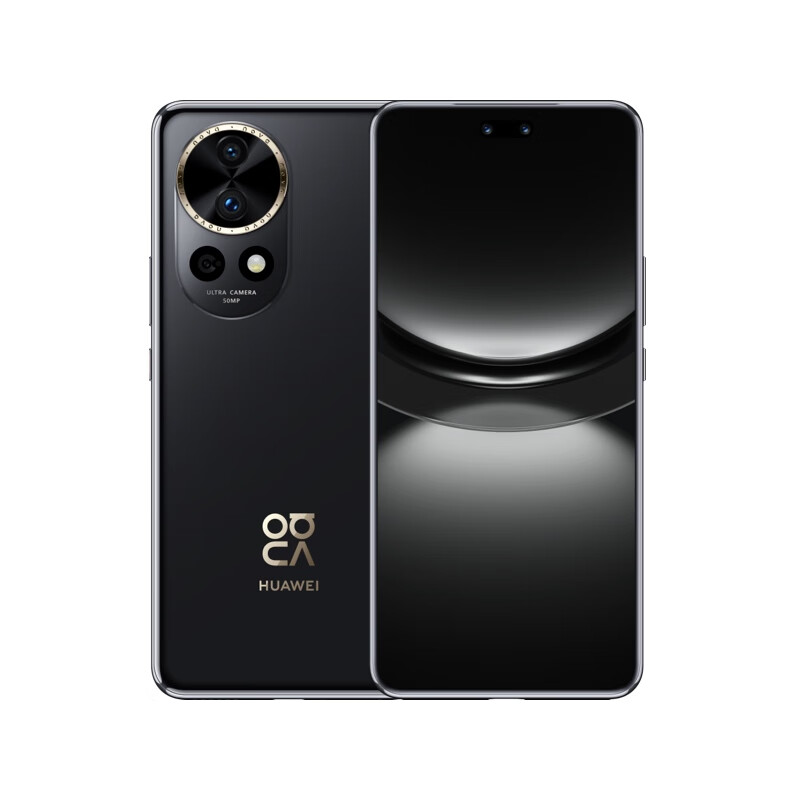 华为nova 12 Pro 前置6000万人像追焦双摄 256GB曜金黑物理可变光圈 鸿蒙智慧通信智能手机nova系列