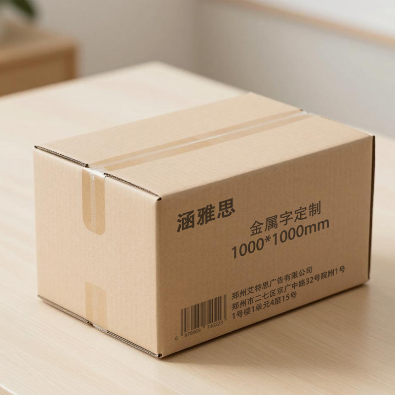 涵雅思 金属字定制1000*1000mm平方高清大图