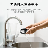 飞科电动剃须刀PS189男士充电式 旋转式双刀头 刮胡刀 便携小巧 刀头可水洗