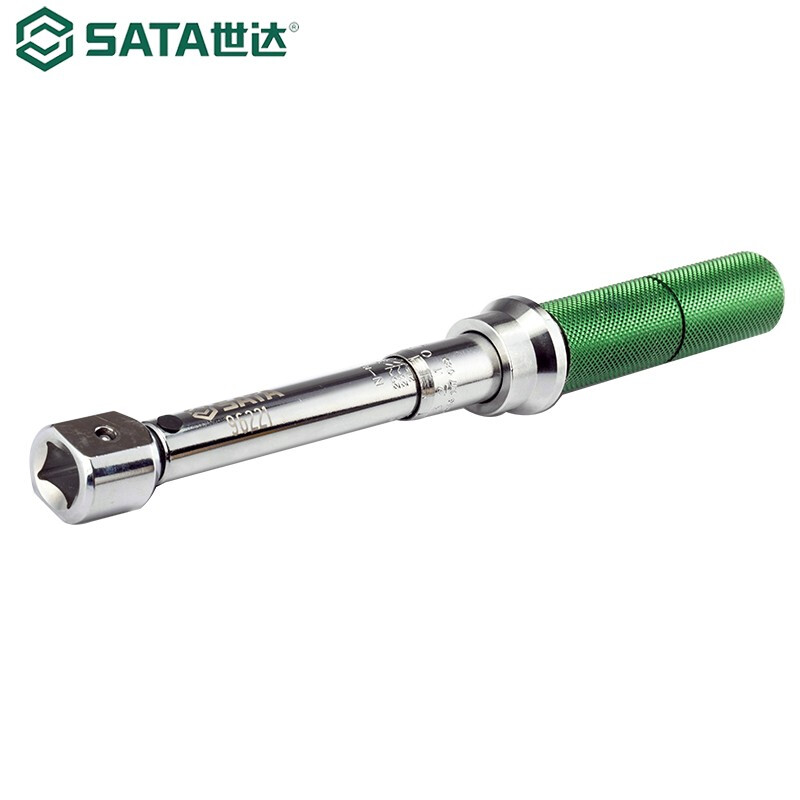 世达(SATA) 96222 专业级可调式换头扭力扳手 5-25Nm