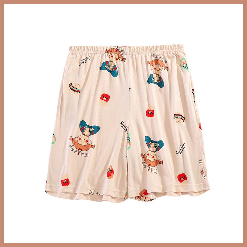 五分睡裤女夏短薄款全棉宽松纯棉睡裤居家裤可外穿单条家居短裤子