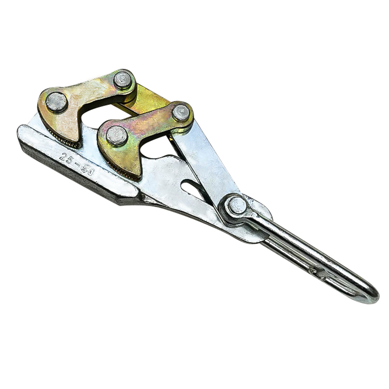 571双桃卡线器锻打高碳合金钢紧线器2550型地线钢绞线电