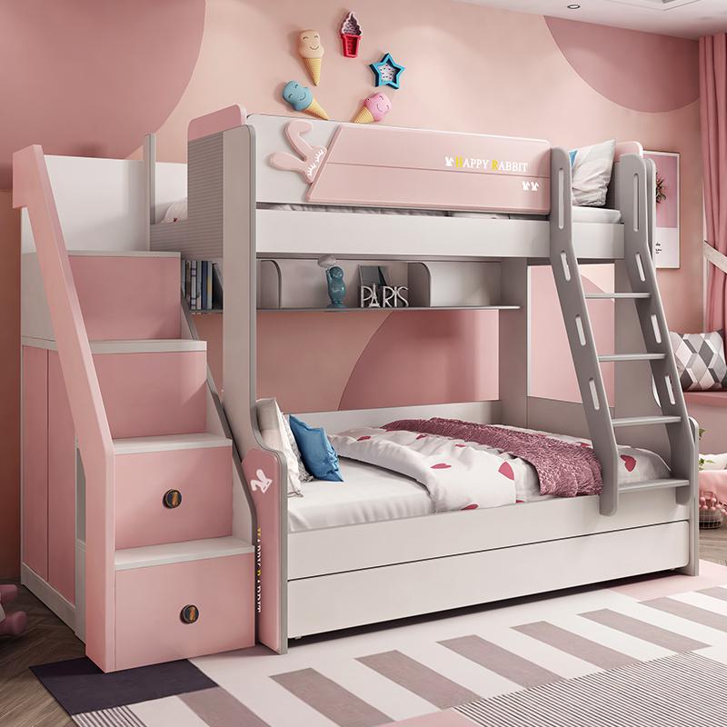 5米多功能高低床家庭双层