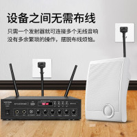 威斯汀(WESTDING)壁挂音箱无线天花吸顶喇叭室内超市店铺公共广播音响套装背景音乐系统挂壁喇叭202*1