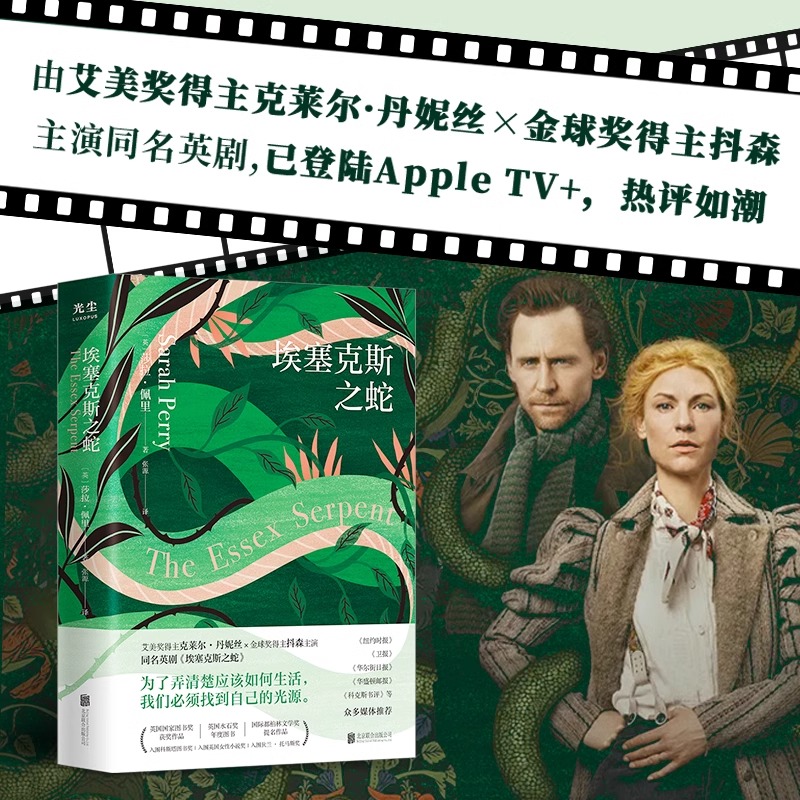 [正版]央视网埃塞克斯之蛇 英国国家图书奖获奖作品 国际都柏林文学奖提名作品 为了弄清楚应该如何生活 我们必须找到自己高清大图
