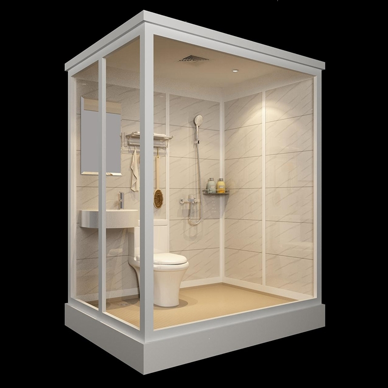 整体淋浴房整体卫生间家用一体式古达沐浴房简易洗澡间移动玻璃浴室间
