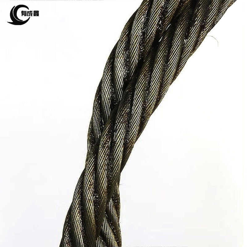 有成鑫 6*37-11mm 涂油钢丝绳 米