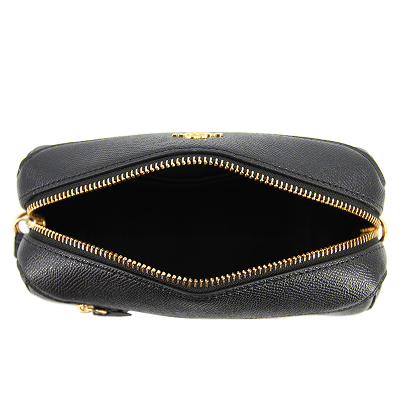 coach蔻驰女包奥莱款女士小号牛皮单肩斜挎波士顿桶包f76629im